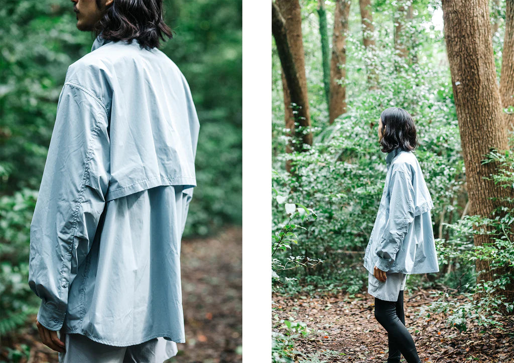 【PAPERSKY】HIKE & BIKE CAVE BIG SHIRT