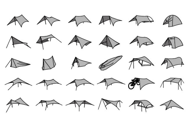 【PAAGOWORKS】NINJA TARP ニンジャタープ