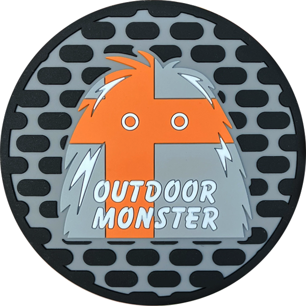 【CROSS ORANGE】アウトドアモンスター コースター(カラー) OUTDOOR MONSTER COASTER