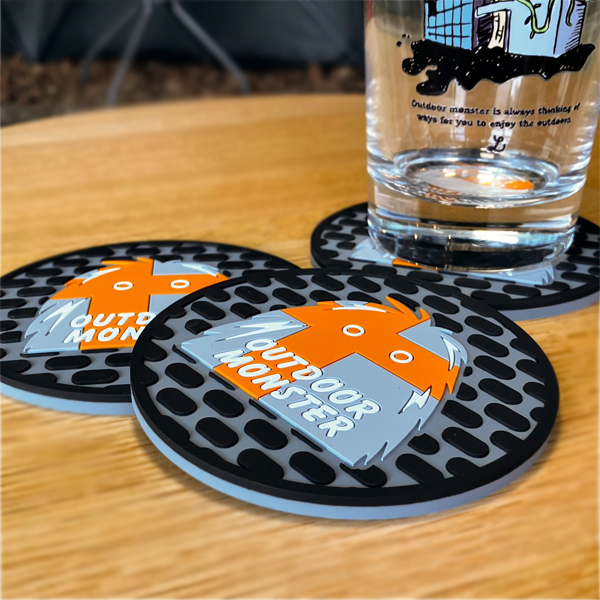 【CROSS ORANGE】アウトドアモンスター コースター(カラー) OUTDOOR MONSTER COASTER
