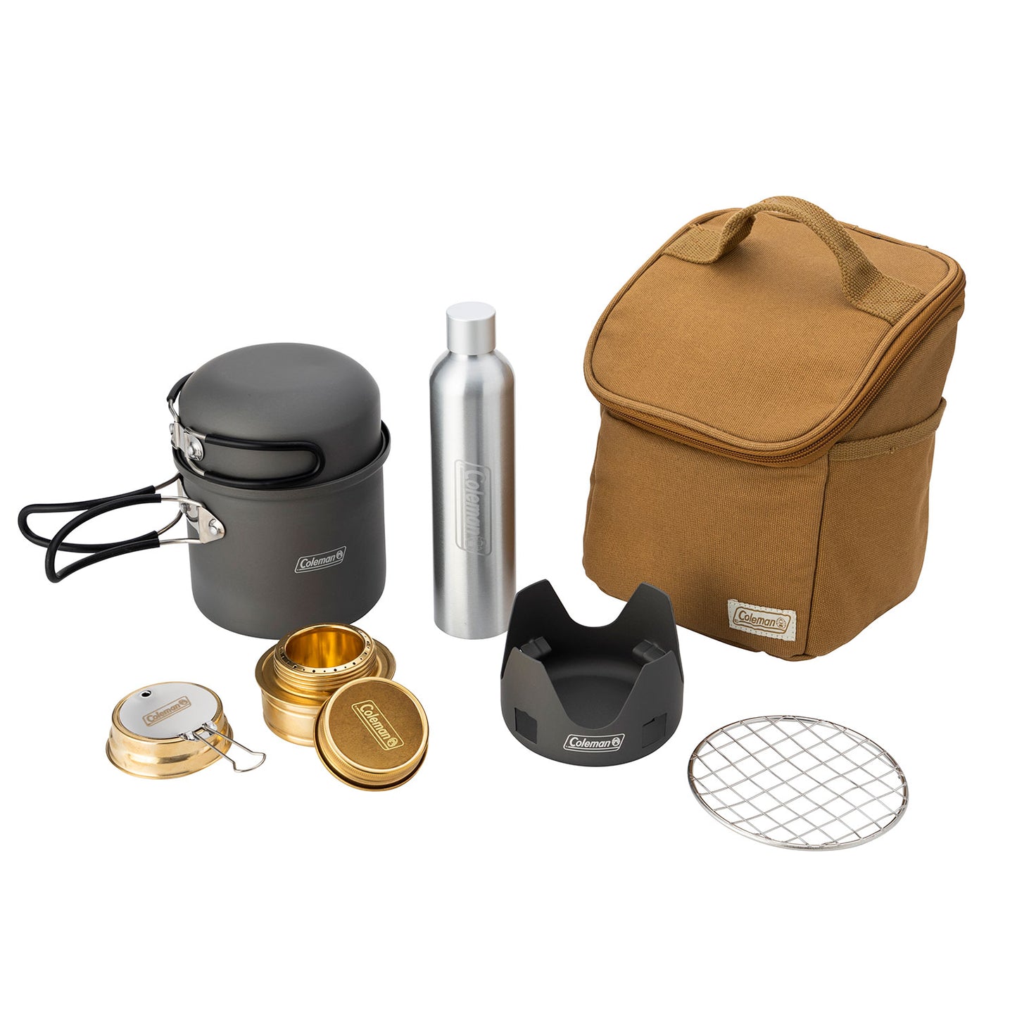 【Coleman】コンパクトアルコールバーナー&クッカーセット 60%OFF