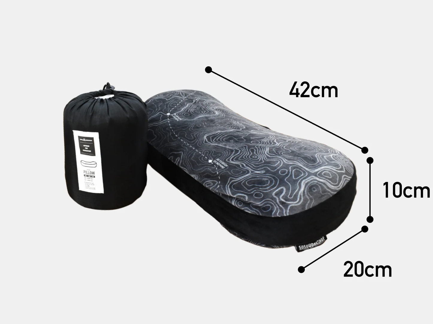 【5050WORKSHOP】PACKABLE PILLOW SOFT/HARD