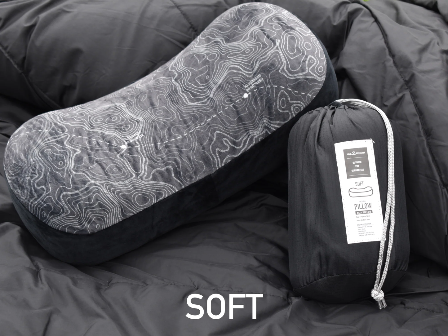 【5050WORKSHOP】PACKABLE PILLOW SOFT/HARD
