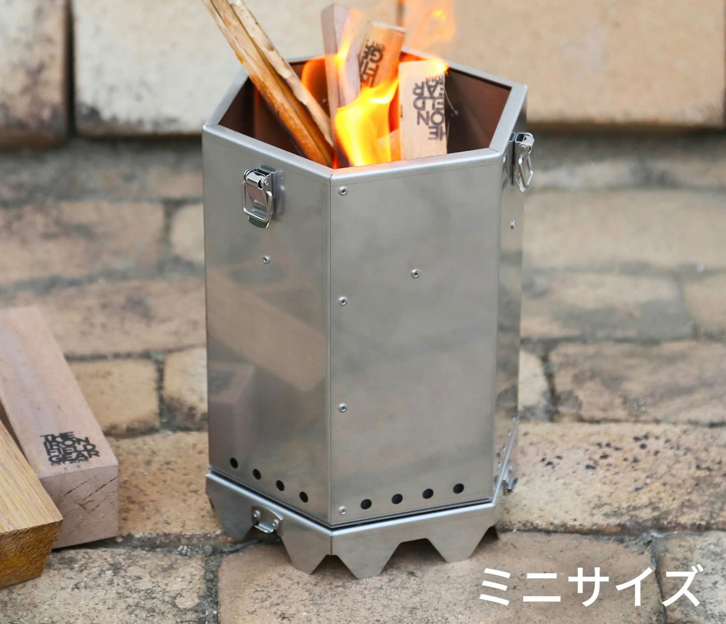 【THE IRON FIELD GEAR】ヘキサウッドストーブ ミニ 50%OFF