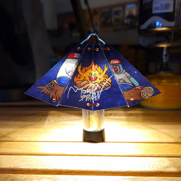 【TONARI DESIGN】Lamp Shelter COROSS ORANGE × ネゴシックス