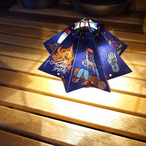 【TONARI DESIGN】Lamp Shelter COROSS ORANGE × ネゴシックス