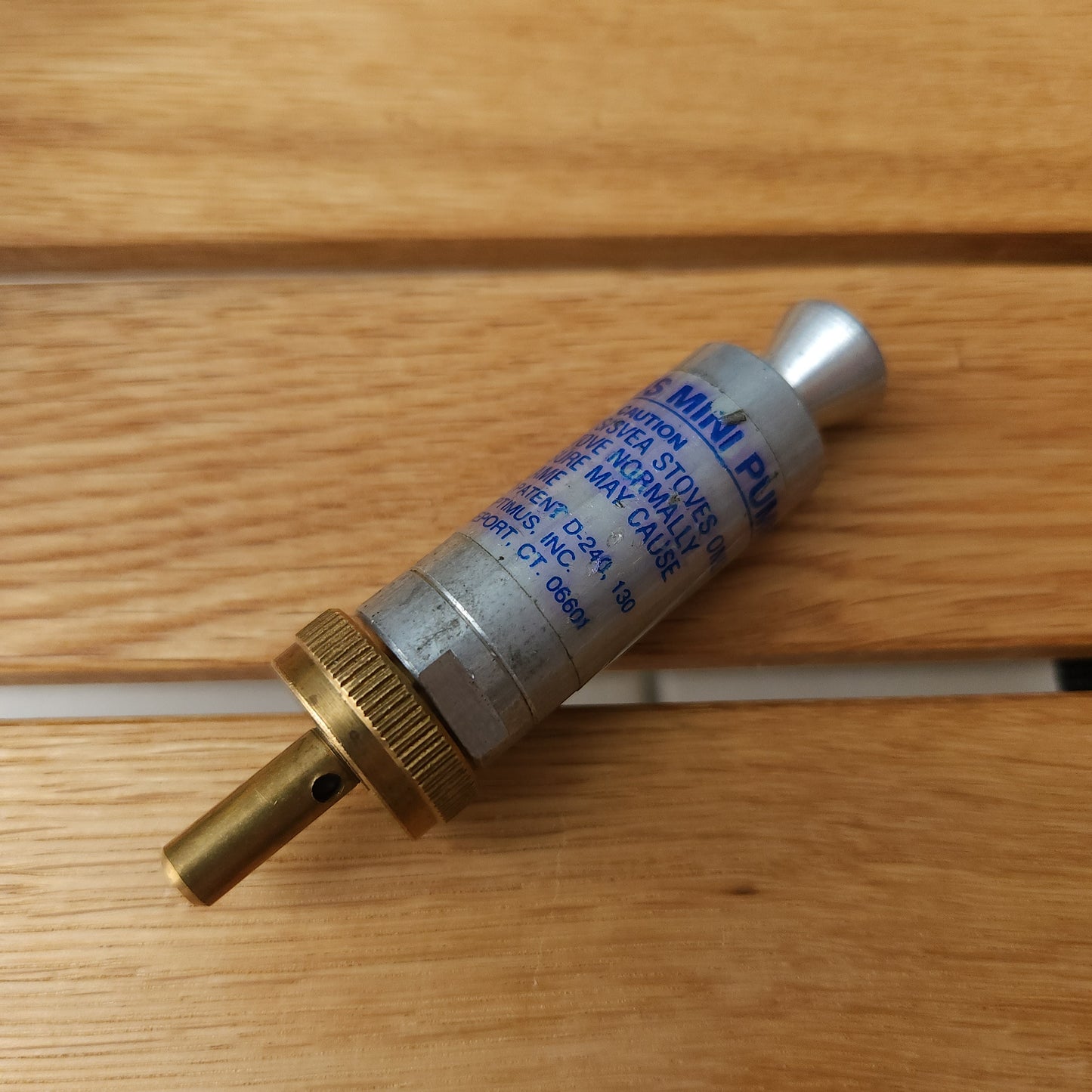 【VINTAGE】Optimus SVEA123 with Pump (MAX SIEVERT社)