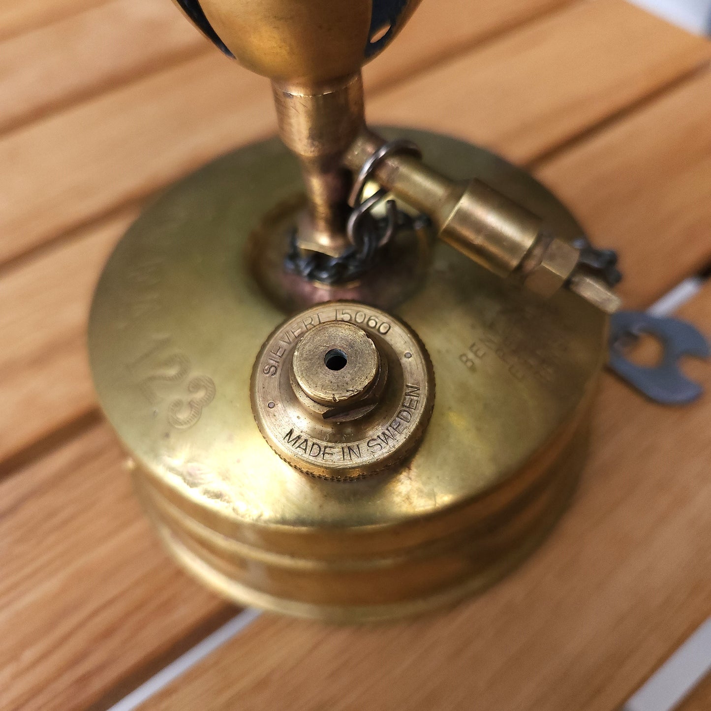 【VINTAGE】Optimus SVEA123 with Pump (MAX SIEVERT社)