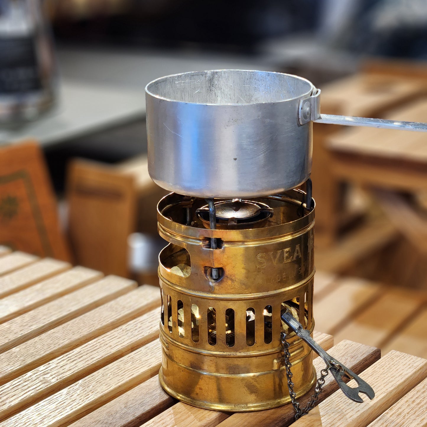 【VINTAGE】Optimus SVEA123 with Pump (MAX SIEVERT社)