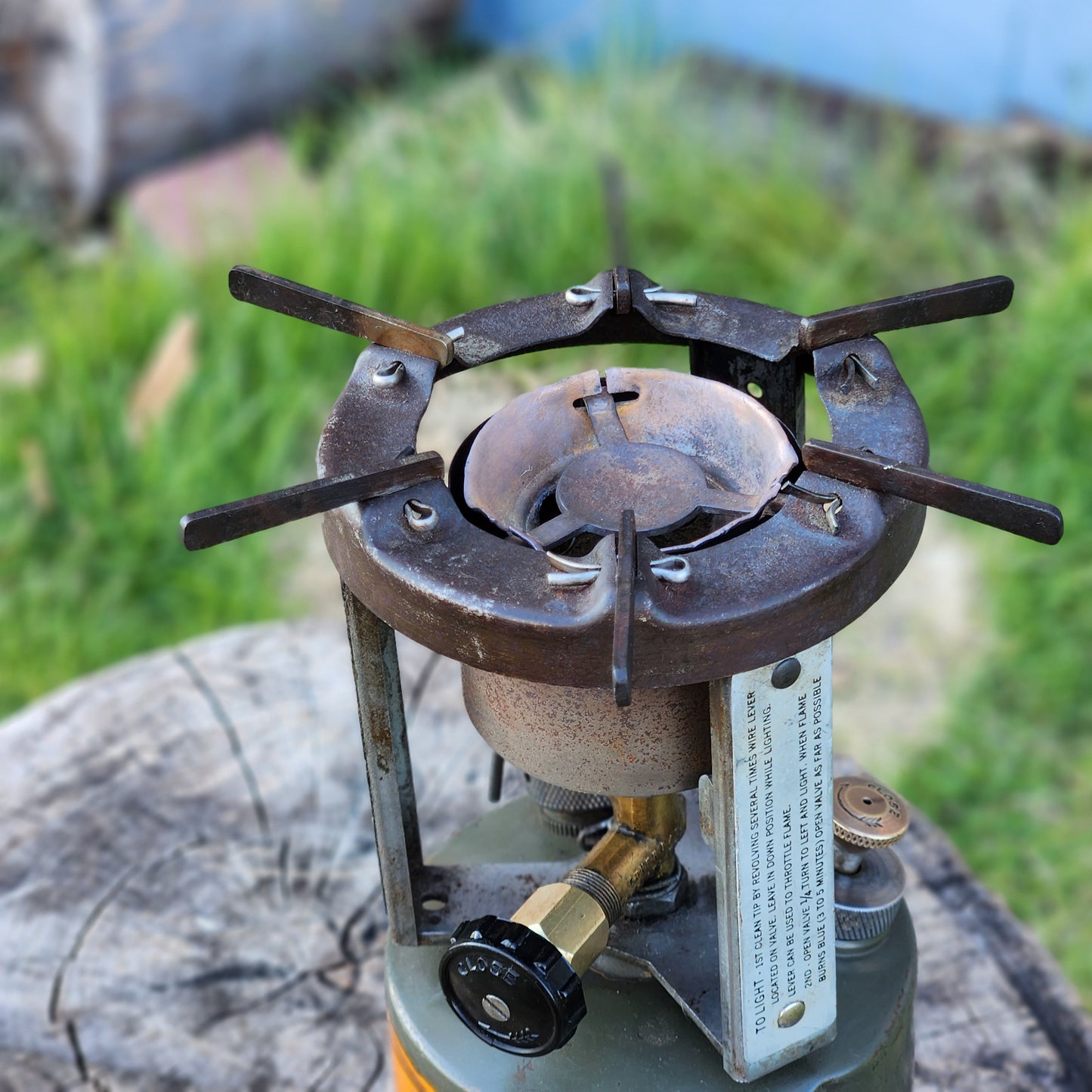 【VINTAGE】Coleman Model 520 "GI Pocket Stove" 1961