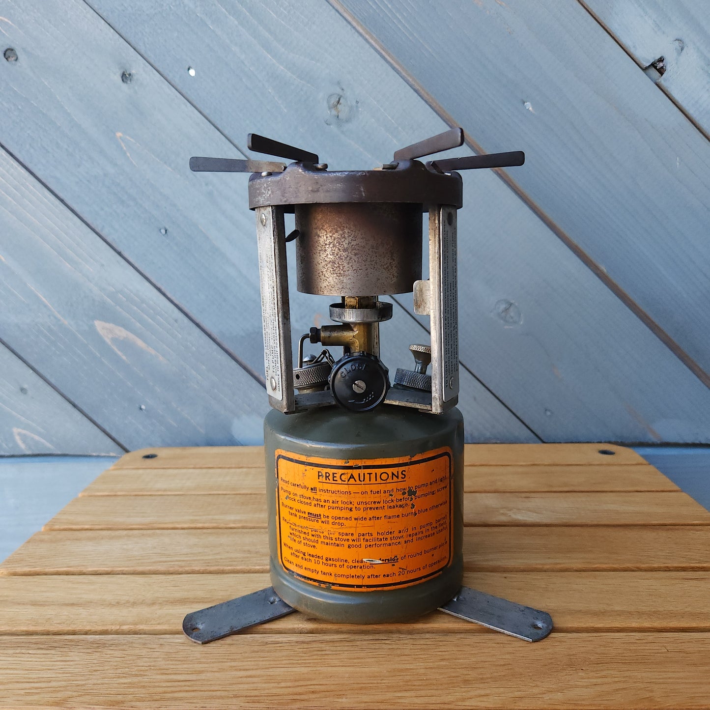 【VINTAGE】Coleman Model 520 "GI Pocket Stove" 1958