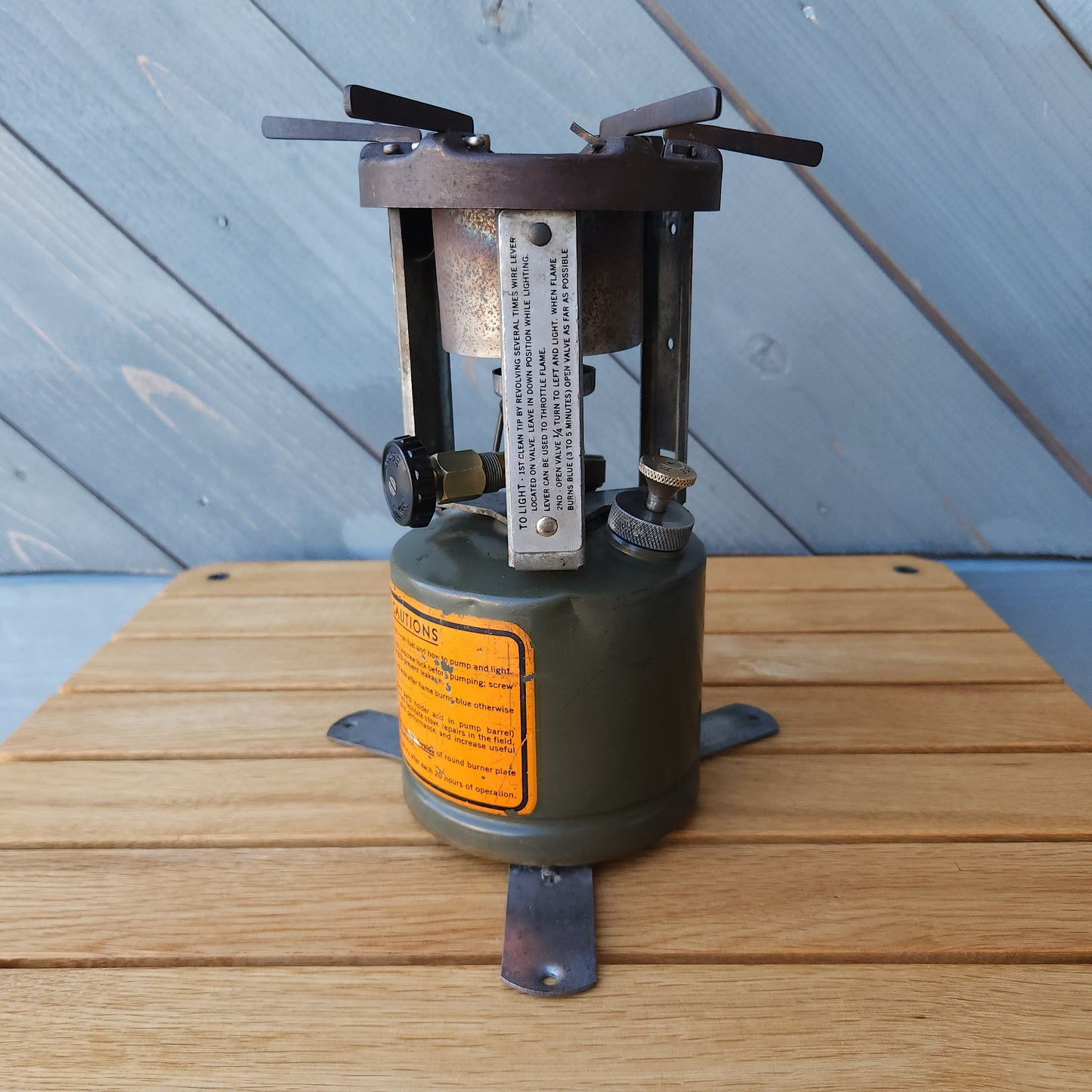 【VINTAGE】Coleman Model 520 "GI Pocket Stove" 1959
