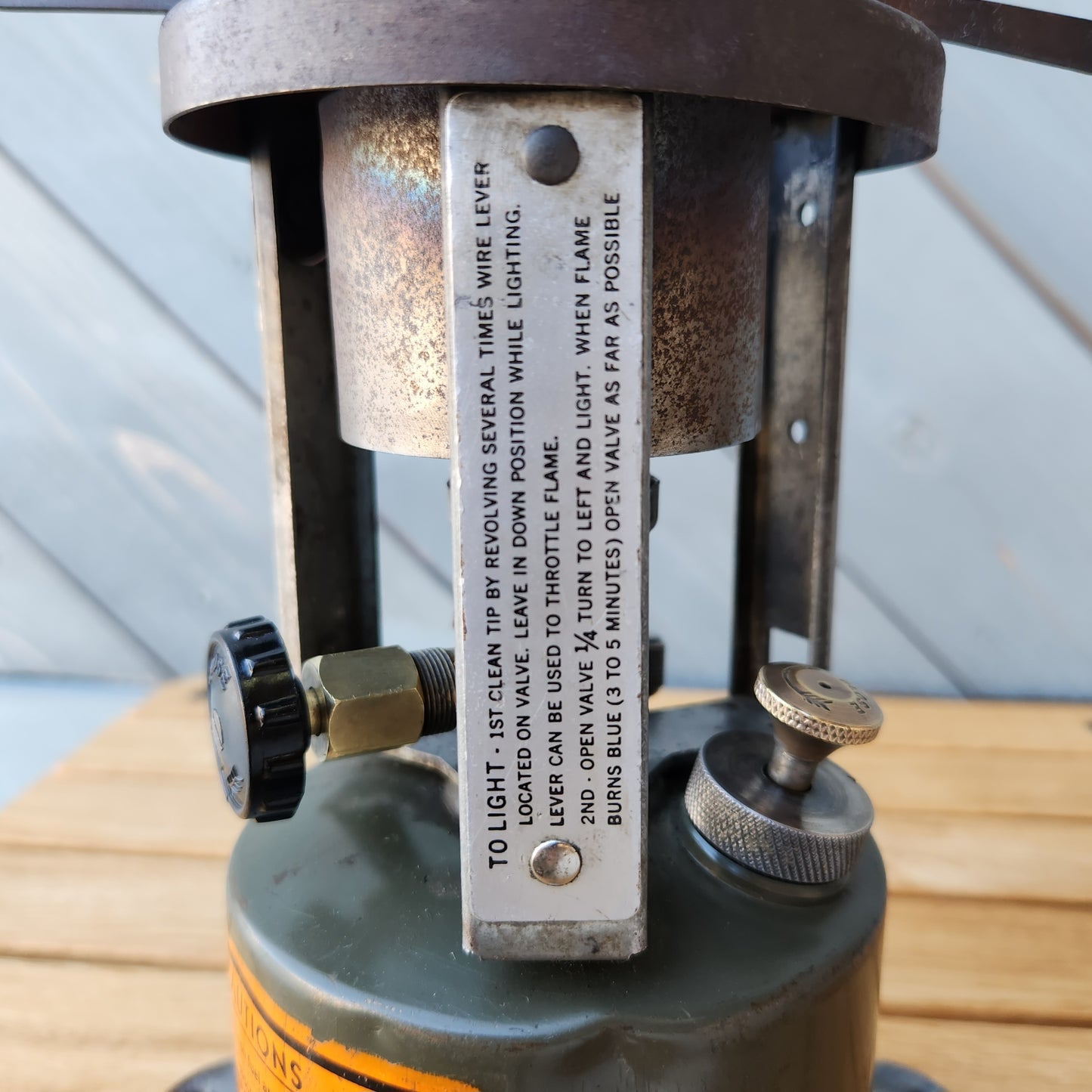 【VINTAGE】Coleman Model 520 "GI Pocket Stove" 1952