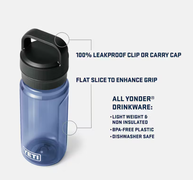 【YETI】600 mL / 20 oz Water Bottle