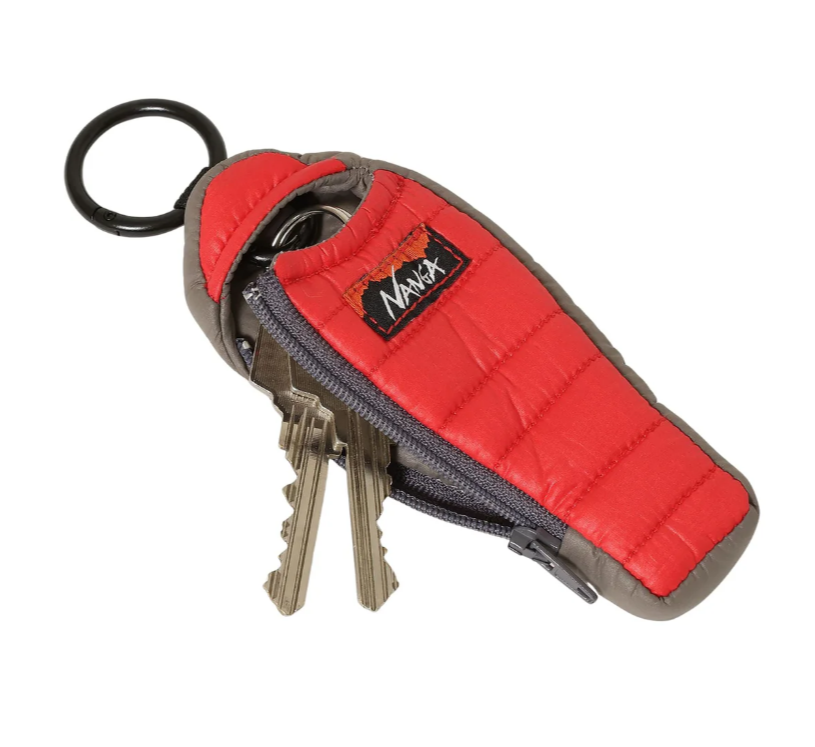 【NANGA】ミニスリーピングバッグ キーホルダー MINI SLEEPING BAG KEY HOLDER