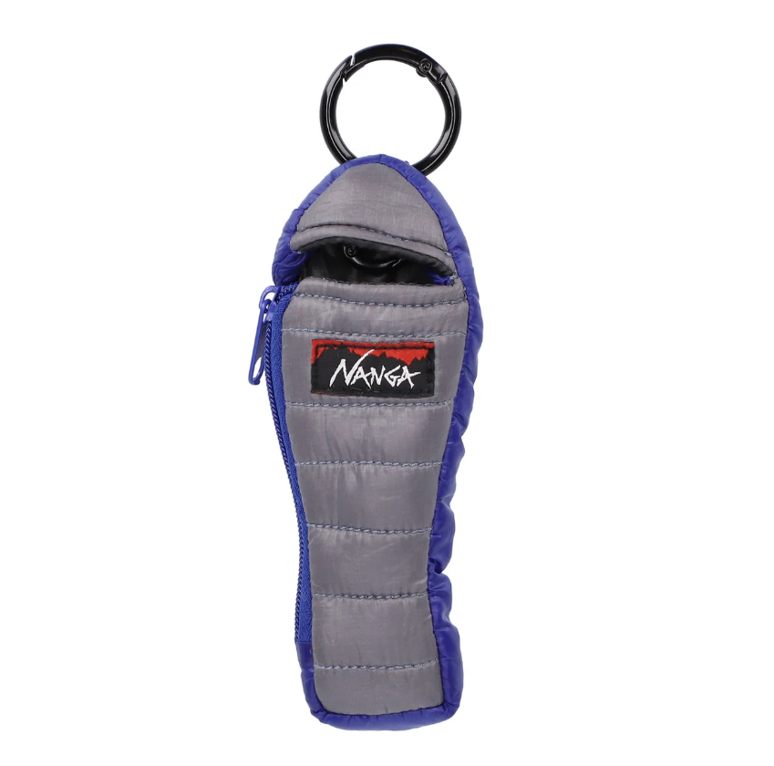 【NANGA】ミニスリーピングバッグ キーホルダー MINI SLEEPING BAG KEY HOLDER