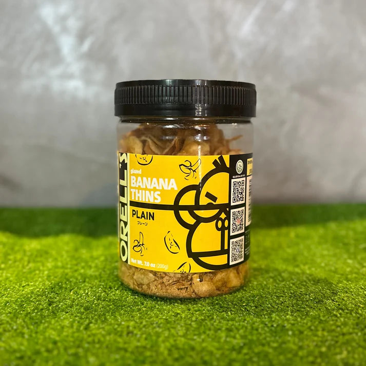 【ORELL'S】バナナチップス 200g プレーン
