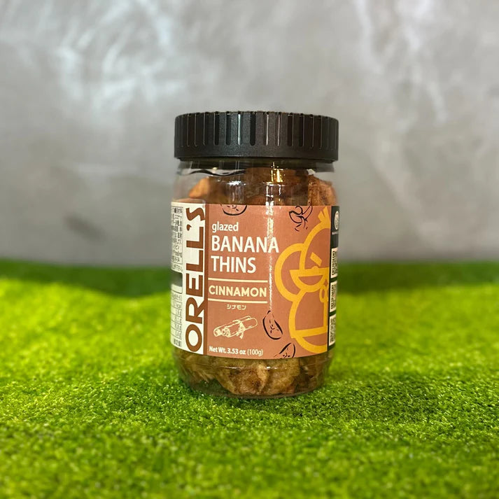 【ORELL'S】バナナチップス 100g シナモン