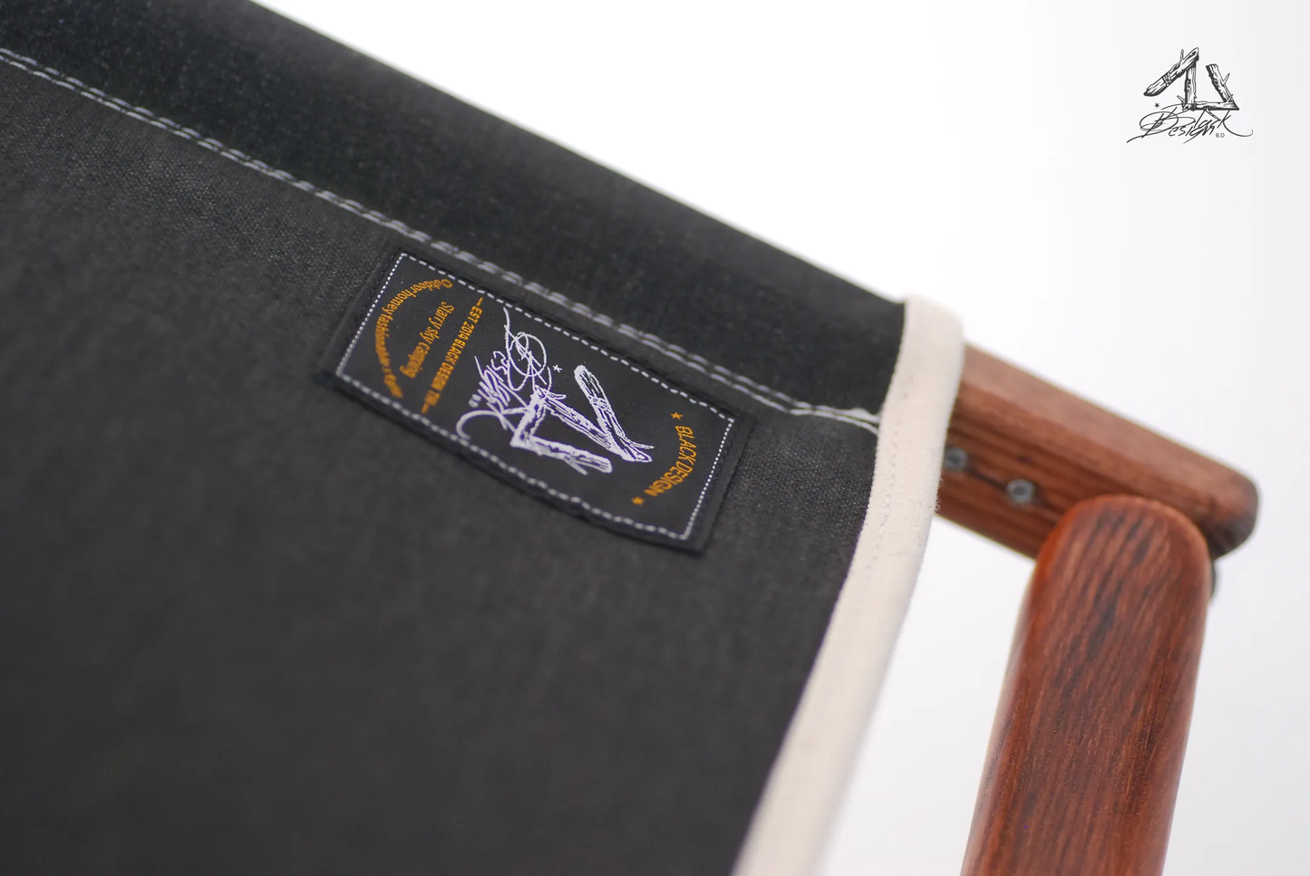 【BLACK DESIGN】Wood Chair Low - Lattice