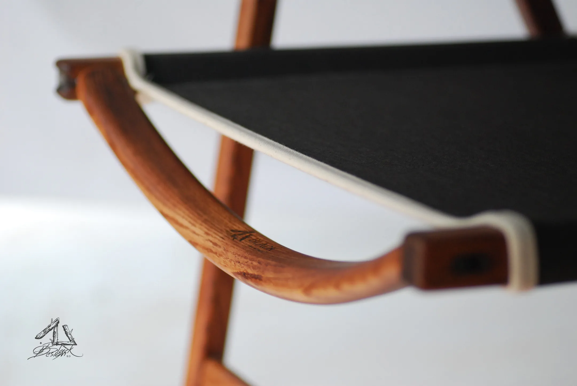 【BLACK DESIGN】Wood Chair Low - Lattice
