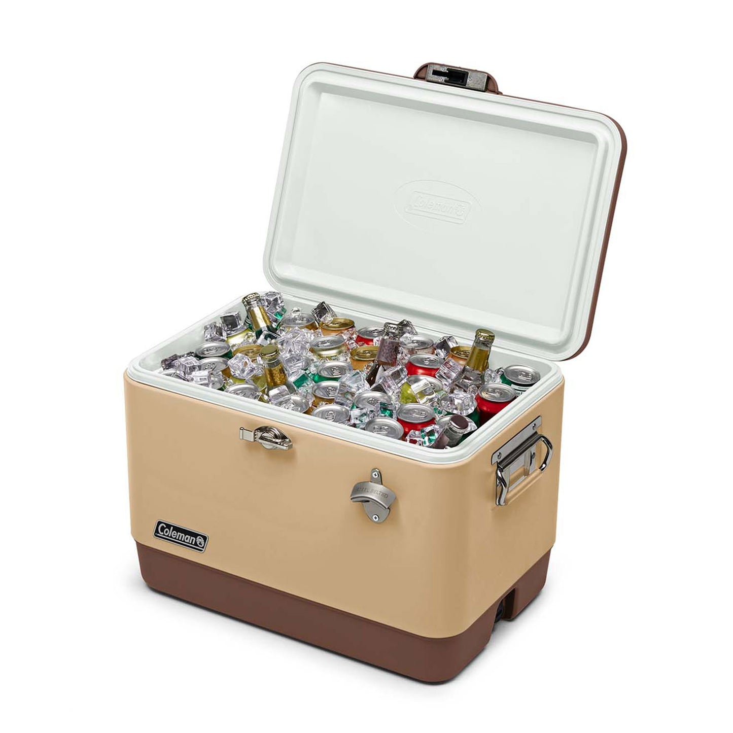【Coleman】54QTスチールベルト(R)クーラー(バターナッツ )50%OFF