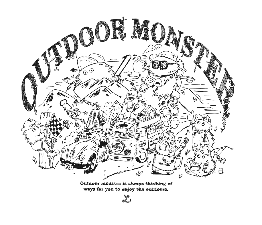 【予約商品】MONSTER COLLECTION 限定Tシャツ S~XL ホワイト