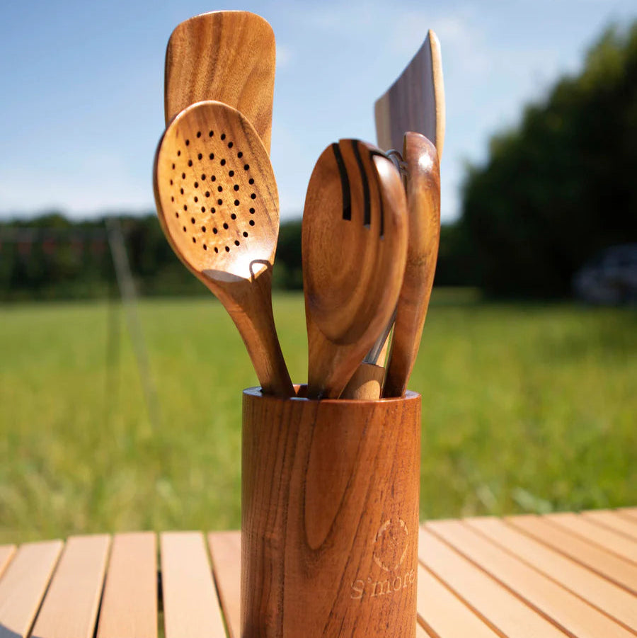 【S'more】Kithen tools 7set キッチンツール7点セット 木製