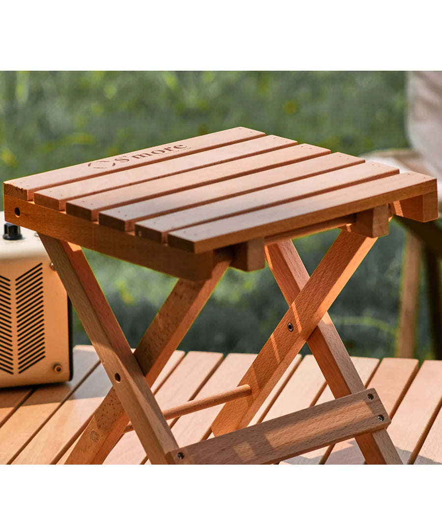 【S'more】Woodi Folding Stool ウッディーフォールディングスツール