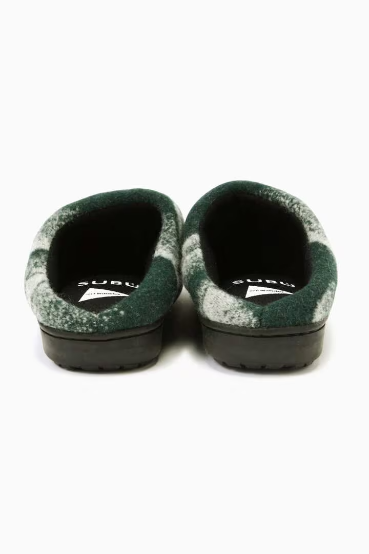 【and wander】SUBU × and wander mountain camo wool permanent sandal 30%OFF