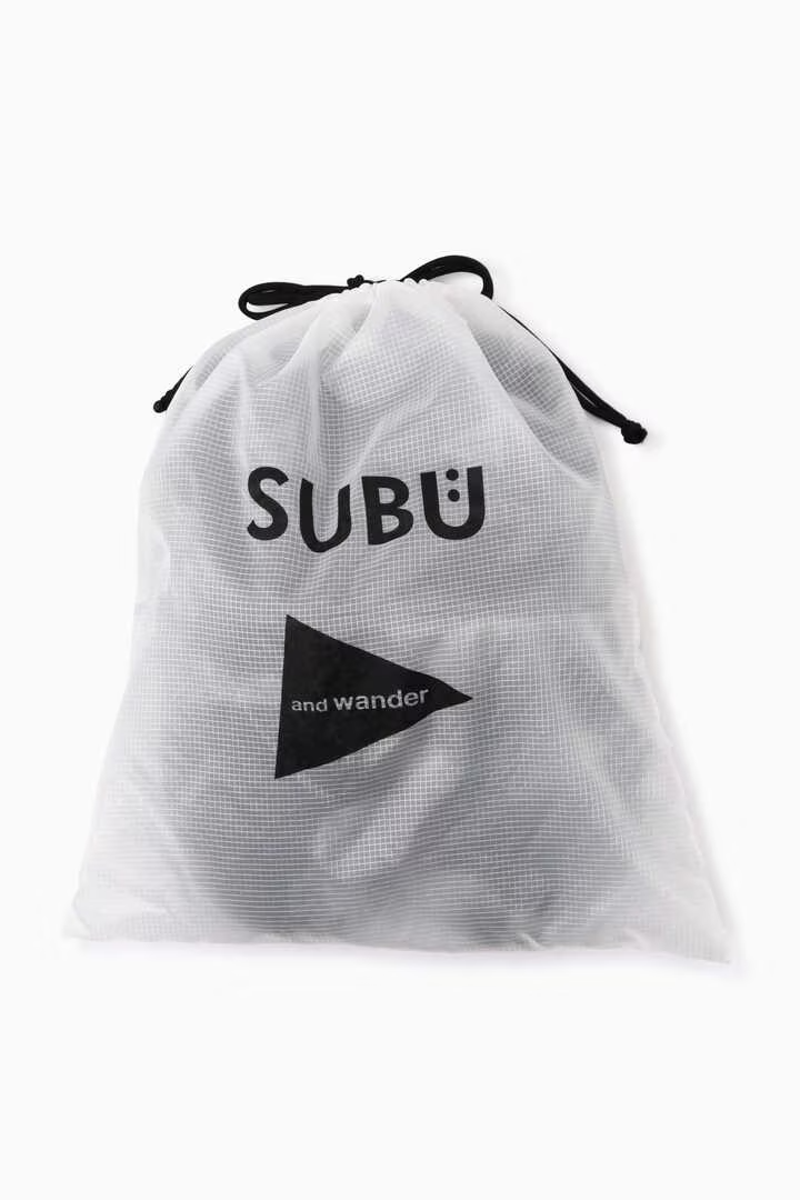 【and wander】SUBU × and wander mountain camo wool permanent sandal 30%OFF
