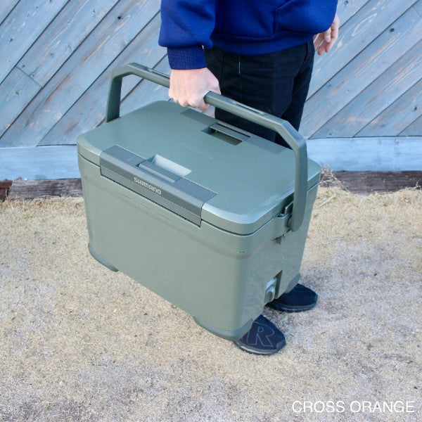 【SHIMANO】ICE BOX PRO カーキー 22L
