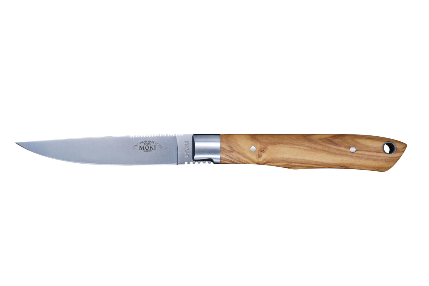 【MOKI KNIFE】トラウト&バード オリーブ