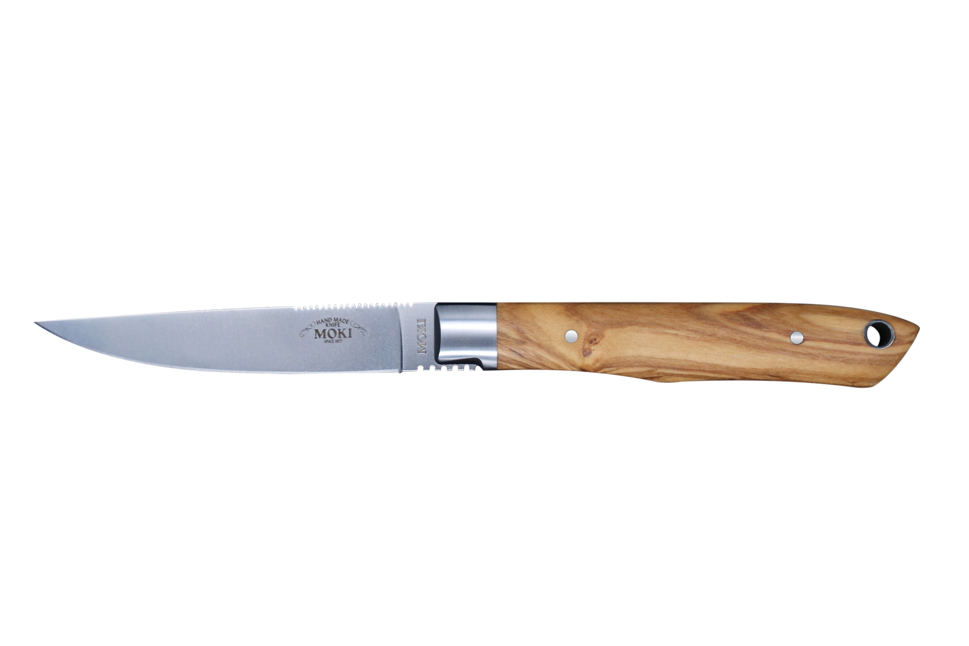 【MOKI KNIFE】トラウト&バード オリーブ