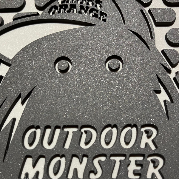 【CROSS ORANGE】アウトドアモンスター コースター OUTDOOR MONSTER COASTER