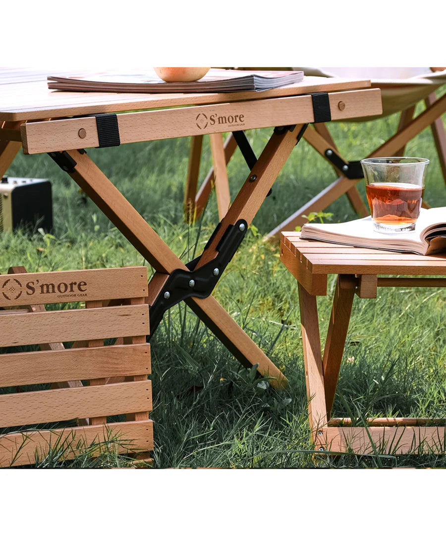【S'more】Woodi Folding Stool ウッディーフォールディングスツール