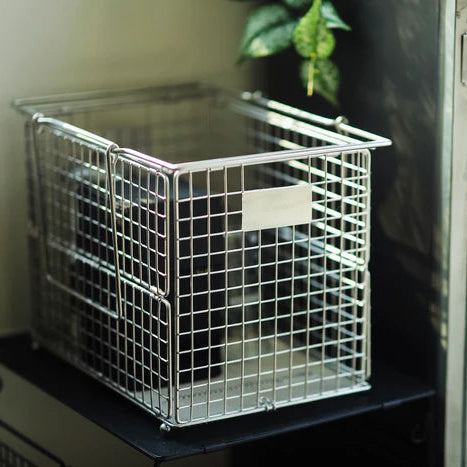 ANOBA】フォールディングワイヤーバスケット M SUS Ver. – CROSS ORANGE