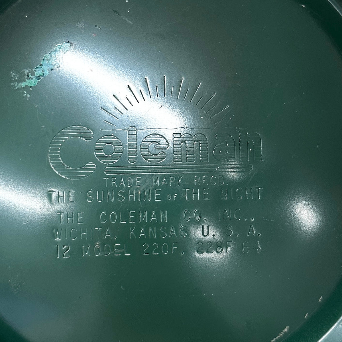 【VINTAGE】Coleman 228F 1964年12月製