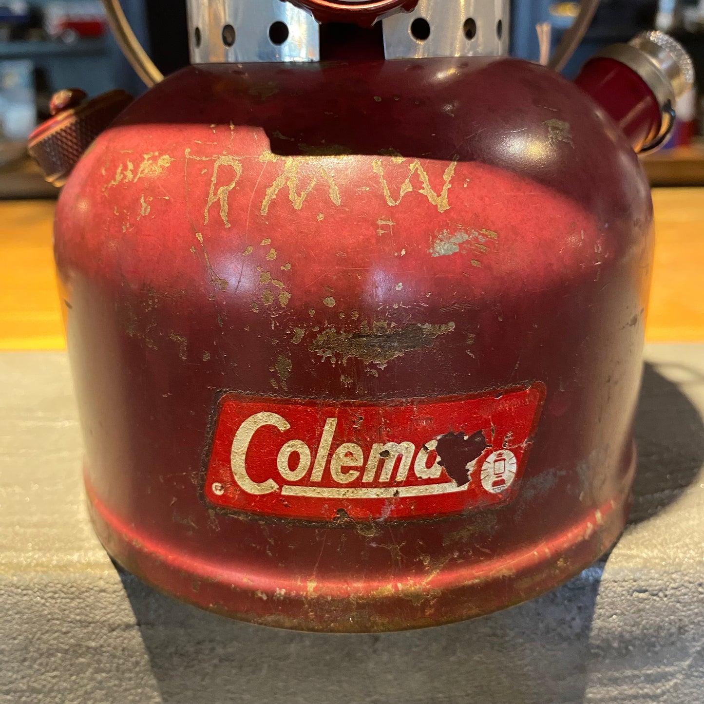 【VINTAGE】Coleman 200A バーガンディ 1961年10月製造