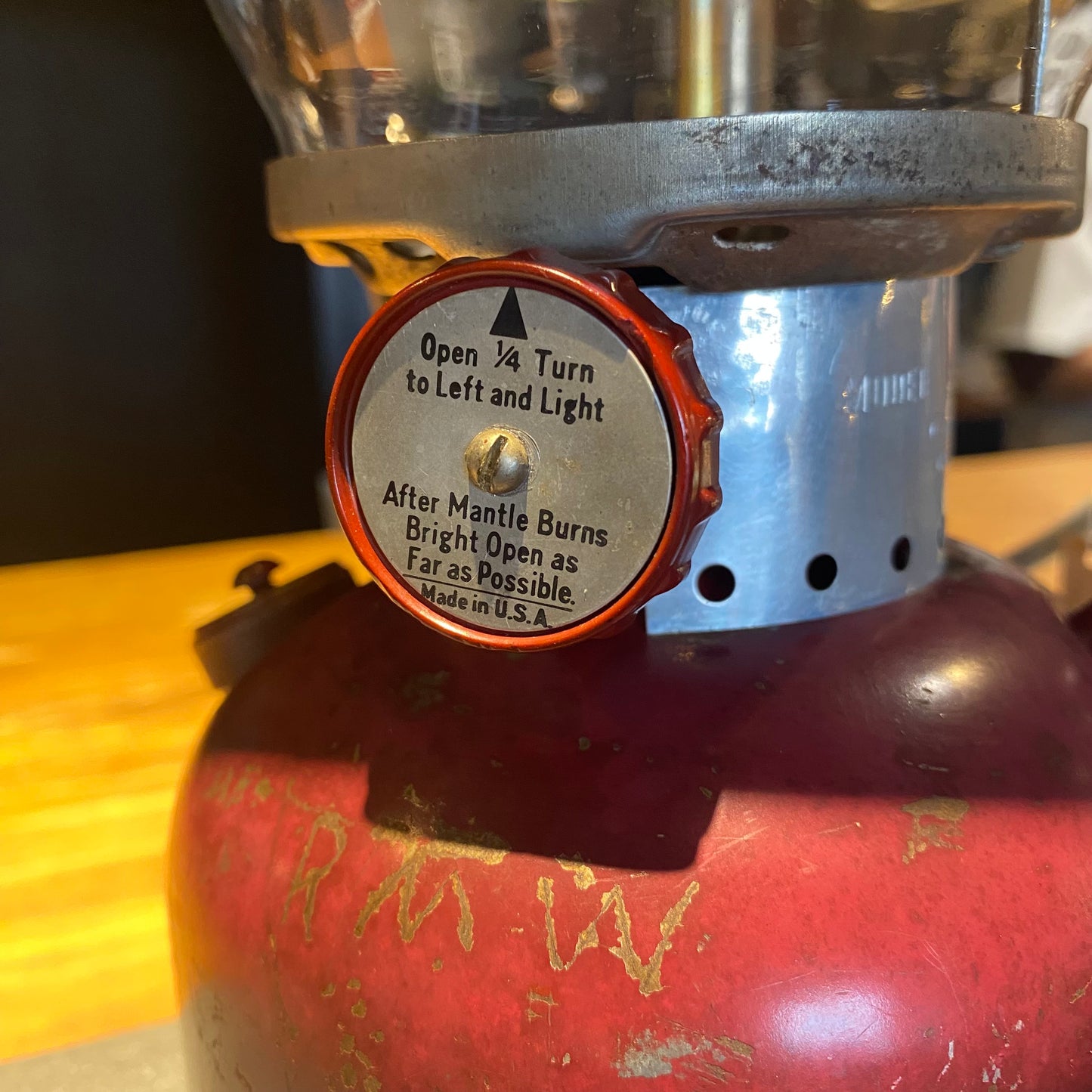 【VINTAGE】Coleman 200A バーガンディ 1961年10月製造