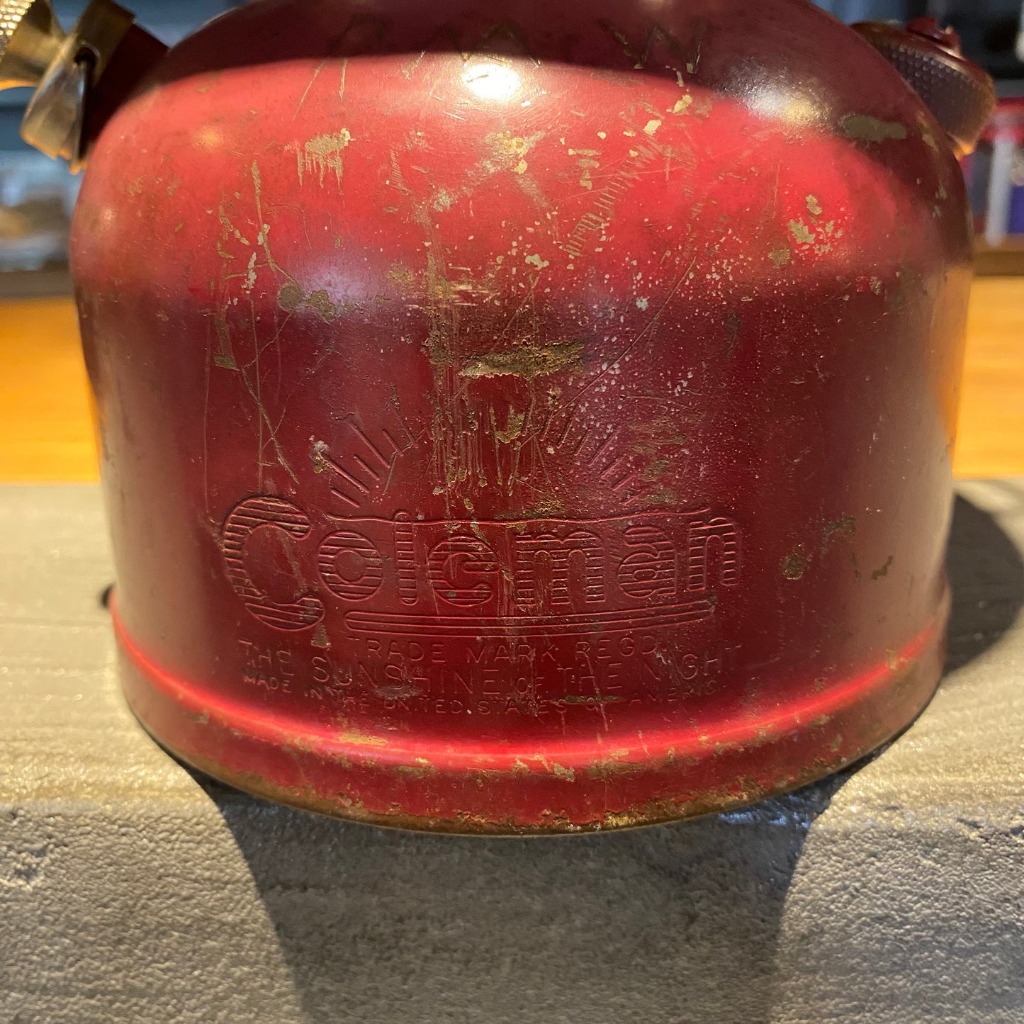 【VINTAGE】Coleman 200A バーガンディ 1961年10月製造