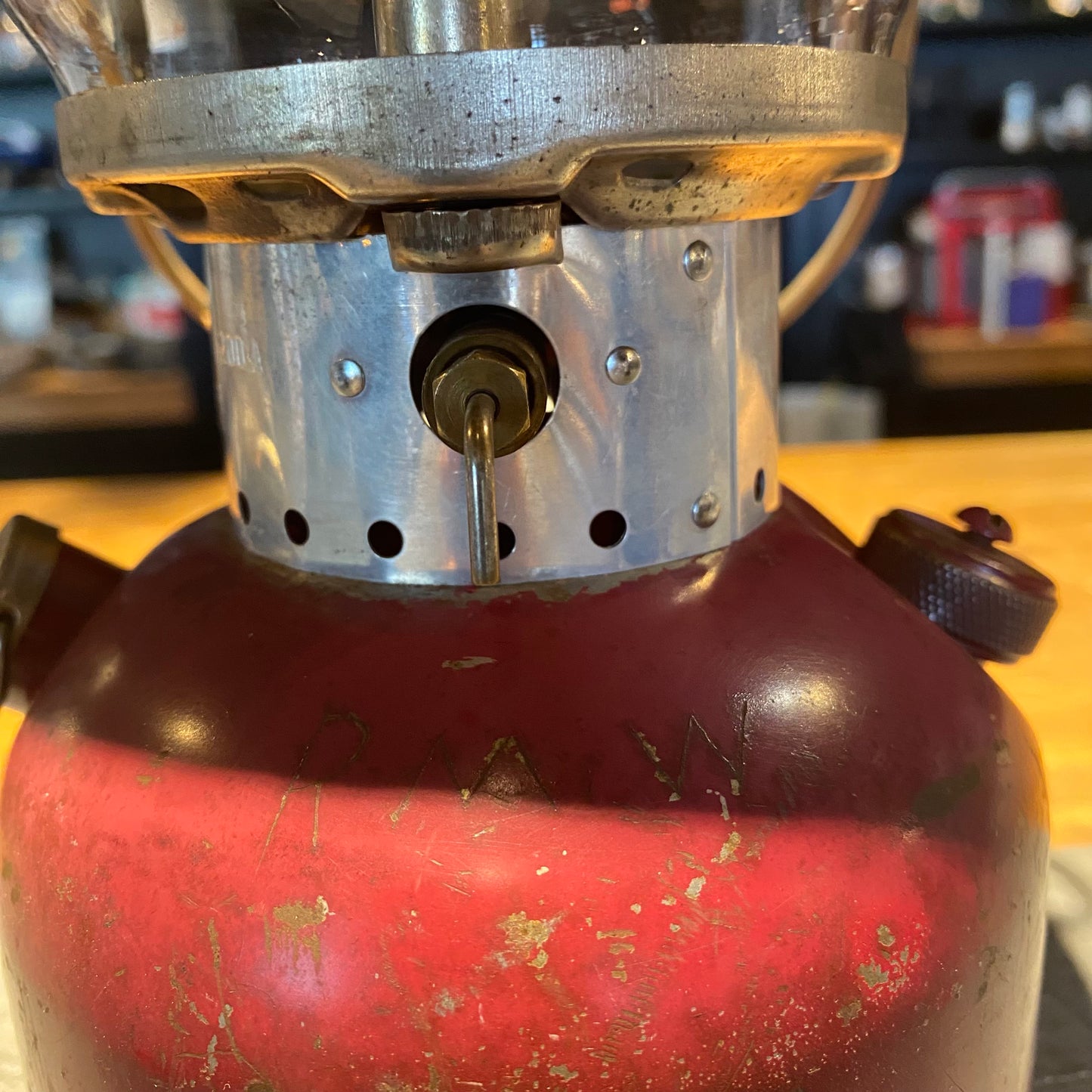 【VINTAGE】Coleman 200A バーガンディ 1961年10月製造