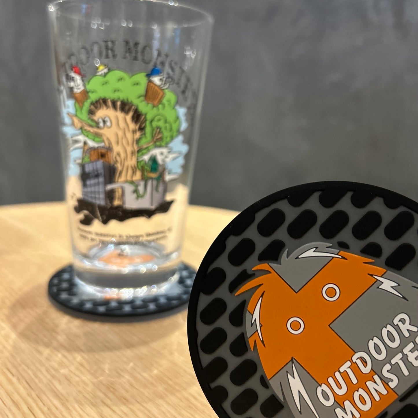 【CROSS ORANGE】アウトドアモンスター コースター(カラー) OUTDOOR MONSTER COASTER