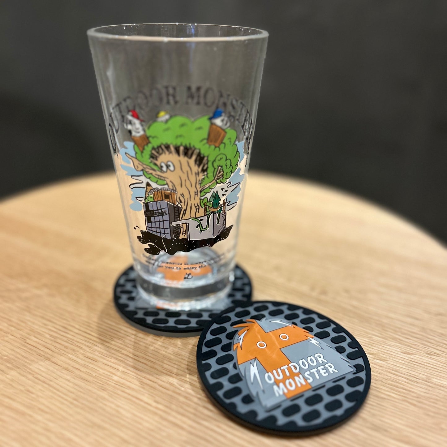 【CROSS ORANGE】アウトドアモンスター コースター(カラー) OUTDOOR MONSTER COASTER