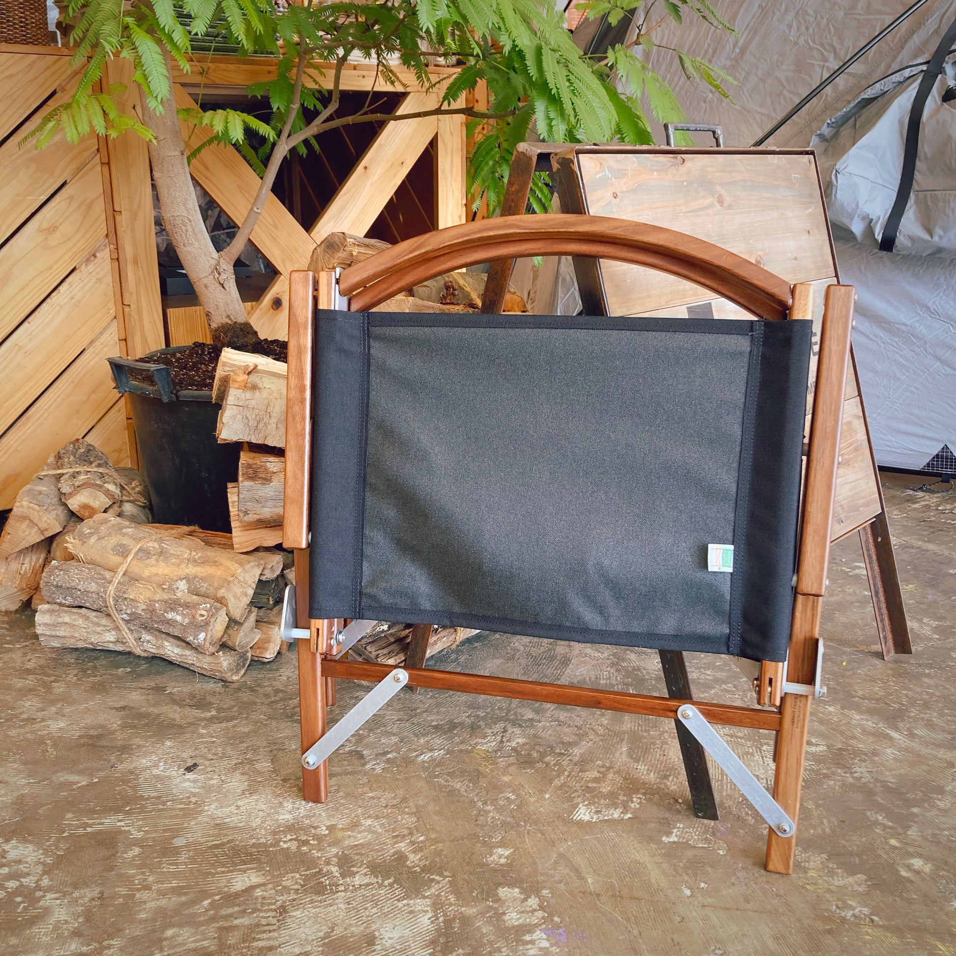 【KERMIT CHAIR/カーミットチェア】ウォールナット ブラック
