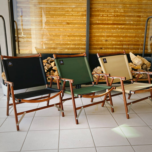 【BLACK DESIGN】Wood Chair Low - Lattice