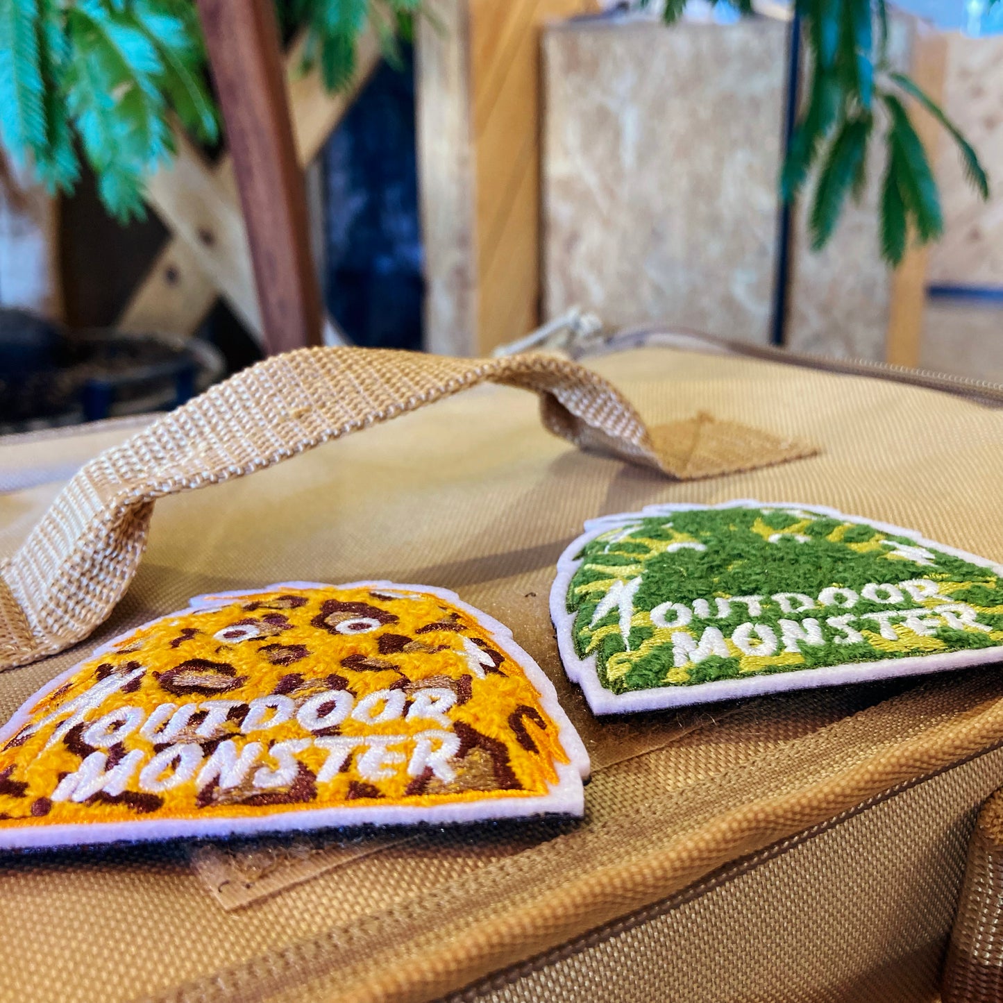 Outdoor Monster original patches