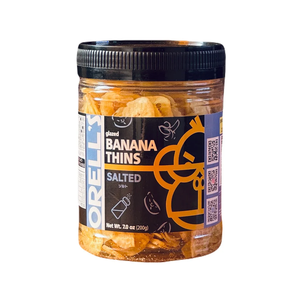 【ORELL'S】バナナチップス(オレルス) 200g
