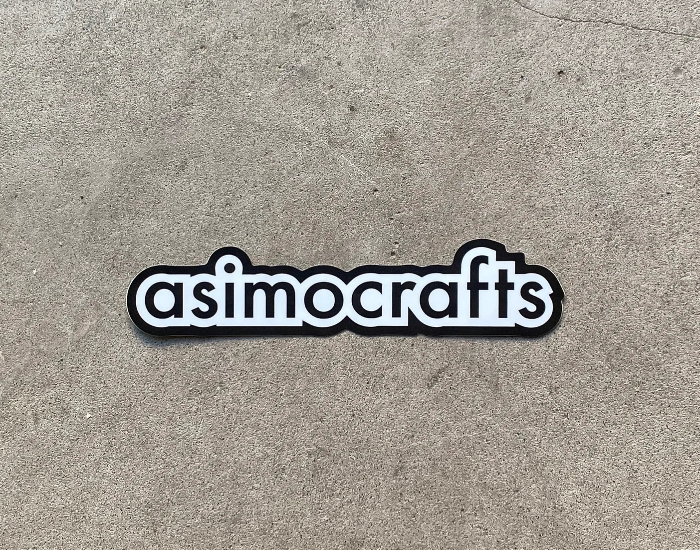 【アシモクラフツ】asimocraftsステッカー