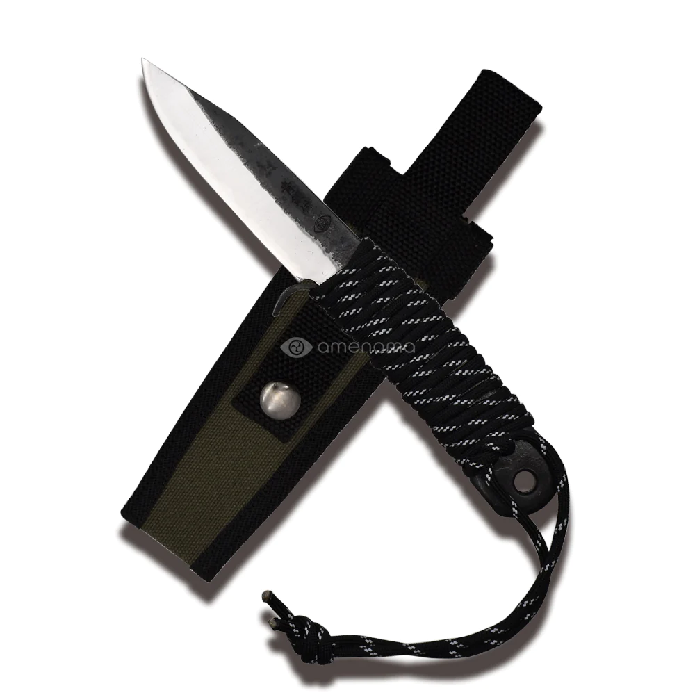 【amenoma】 Bushcraft knife 100