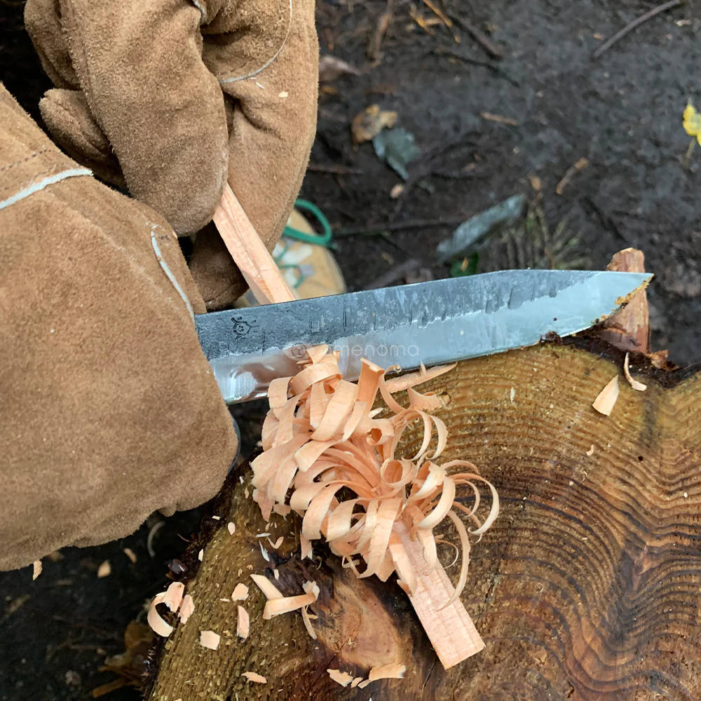 【amenoma】 Bushcraft knife 100